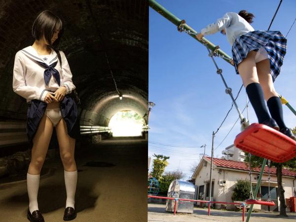    PANCHIRA - 全編制服パンチラ写真集 01第41张图片