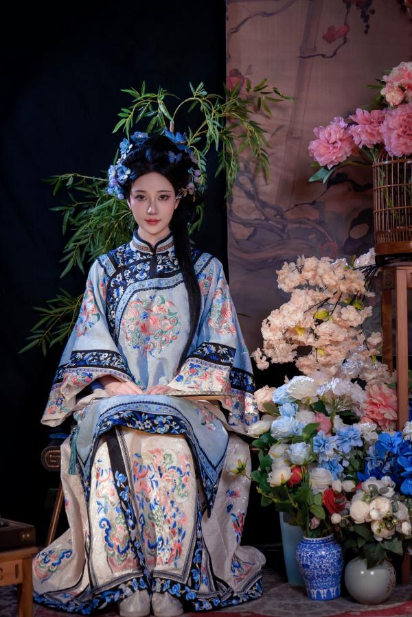 年年Nnian 年年  年年Nnian - 丝兰陵 唯美古典风韵华服性感诱惑写真第8张图片