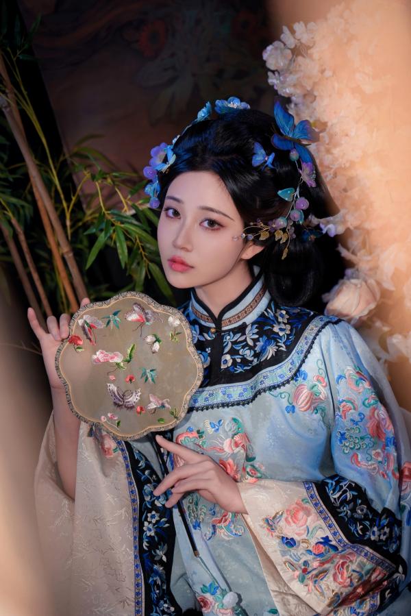 年年Nnian 年年  年年Nnian - 丝兰陵 唯美古典风韵华服性感诱惑写真第17张图片