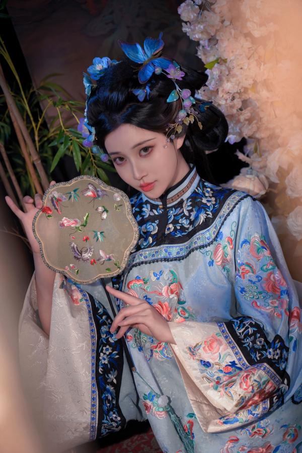 年年Nnian 年年  年年Nnian - 丝兰陵 唯美古典风韵华服性感诱惑写真第18张图片