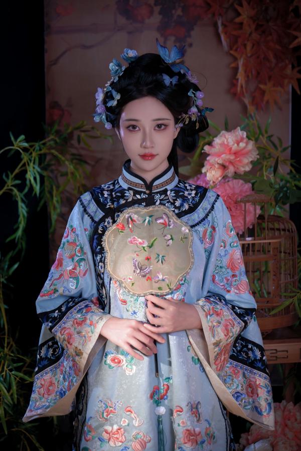年年Nnian 年年  年年Nnian - 丝兰陵 唯美古典风韵华服性感诱惑写真第21张图片