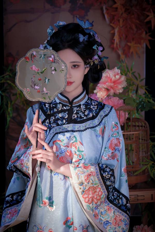 年年Nnian 年年  年年Nnian - 丝兰陵 唯美古典风韵华服性感诱惑写真第22张图片