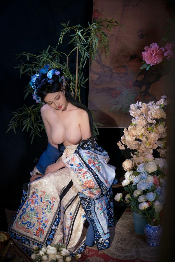年年Nnian 年年  年年Nnian - 丝兰陵 唯美古典风韵华服性感诱惑写真第27张图片