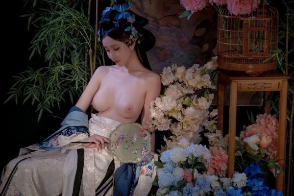 年年Nnian 年年  年年Nnian - 丝兰陵 唯美古典风韵华服性感诱惑写真第30张图片