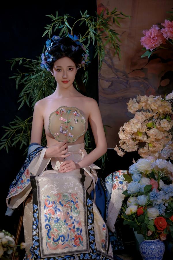 年年Nnian 年年  年年Nnian - 丝兰陵 唯美古典风韵华服性感诱惑写真第33张图片