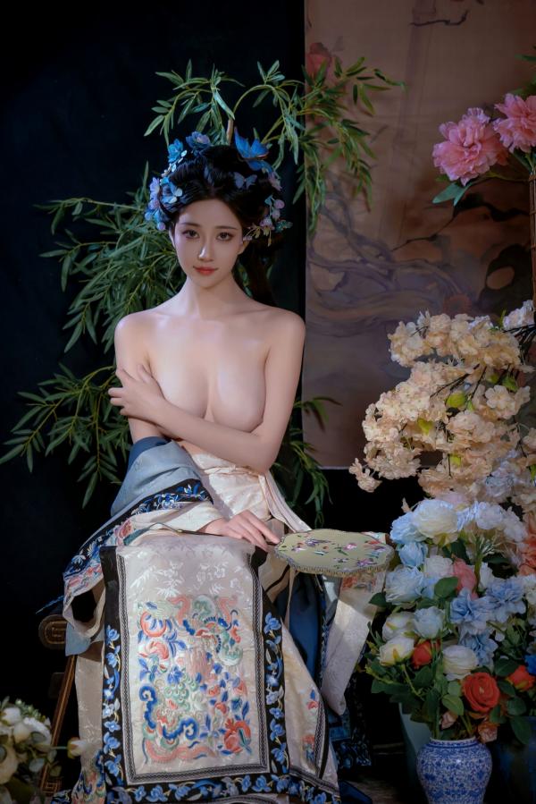 年年Nnian 年年  年年Nnian - 丝兰陵 唯美古典风韵华服性感诱惑写真第35张图片