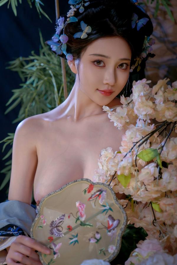 年年Nnian 年年  年年Nnian - 丝兰陵 唯美古典风韵华服性感诱惑写真第37张图片