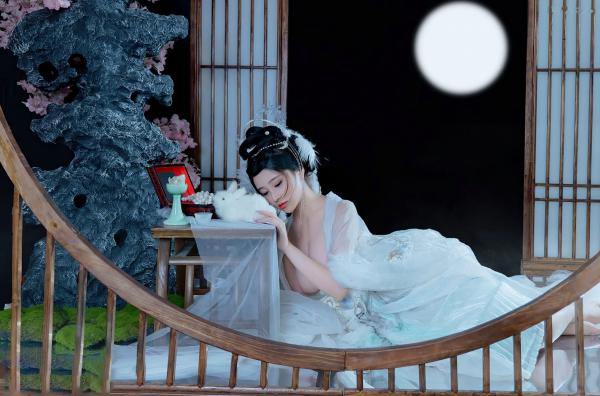 年年Nnian 年年  《年年Nnian-嫦娥仙子》古风汉服角色扮演性感大尺度私房写真第26张图片