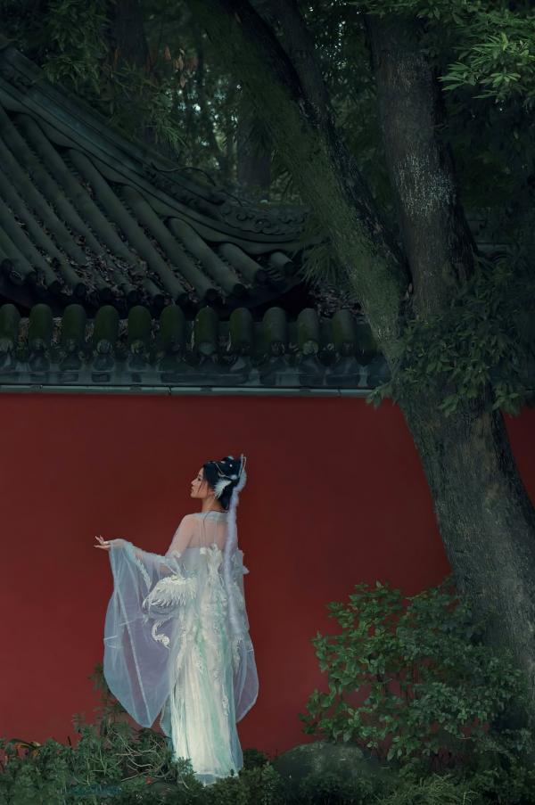 年年Nnian 年年  《年年Nnian-嫦娥仙子》古风汉服角色扮演性感大尺度私房写真第42张图片