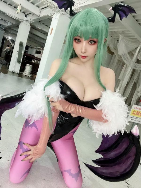    [Cosplay][KURUPIKA] Reku Momoiro 桃色れく - MORRIGAN AENSLAND第4张图片
