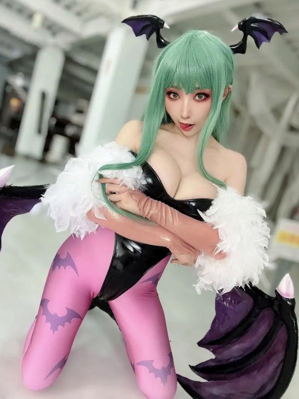    [Cosplay][KURUPIKA] Reku Momoiro 桃色れく - MORRIGAN AENSLAND第6张图片