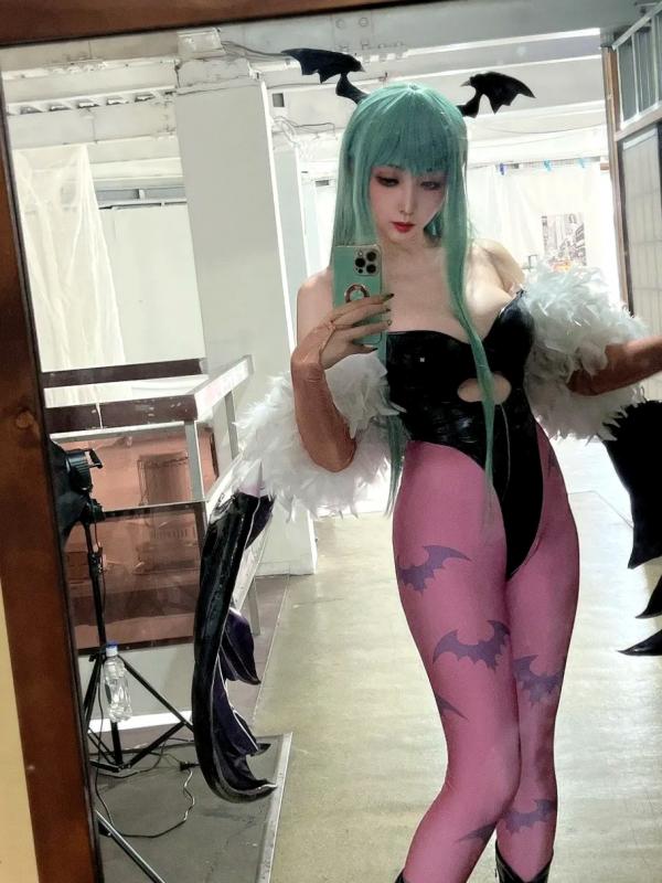    [Cosplay][KURUPIKA] Reku Momoiro 桃色れく - MORRIGAN AENSLAND第11张图片