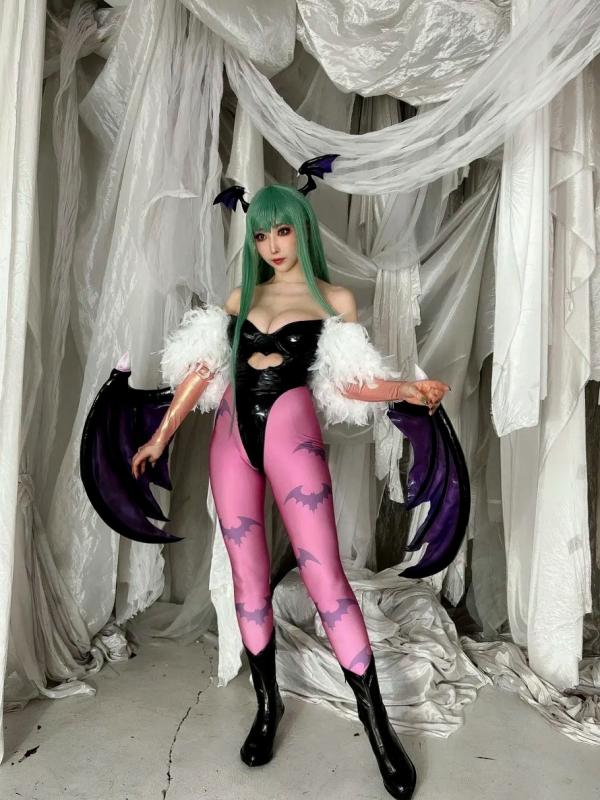    [Cosplay][KURUPIKA] Reku Momoiro 桃色れく - MORRIGAN AENSLAND第20张图片