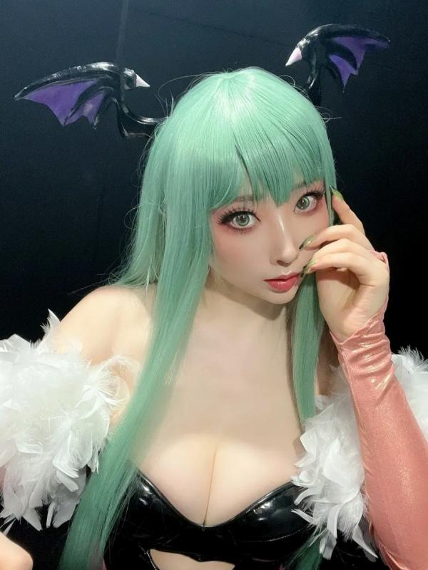    [Cosplay][KURUPIKA] Reku Momoiro 桃色れく - MORRIGAN AENSLAND第21张图片