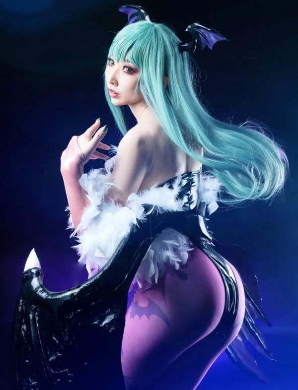    [Cosplay][KURUPIKA] Reku Momoiro 桃色れく - MORRIGAN AENSLAND第25张图片