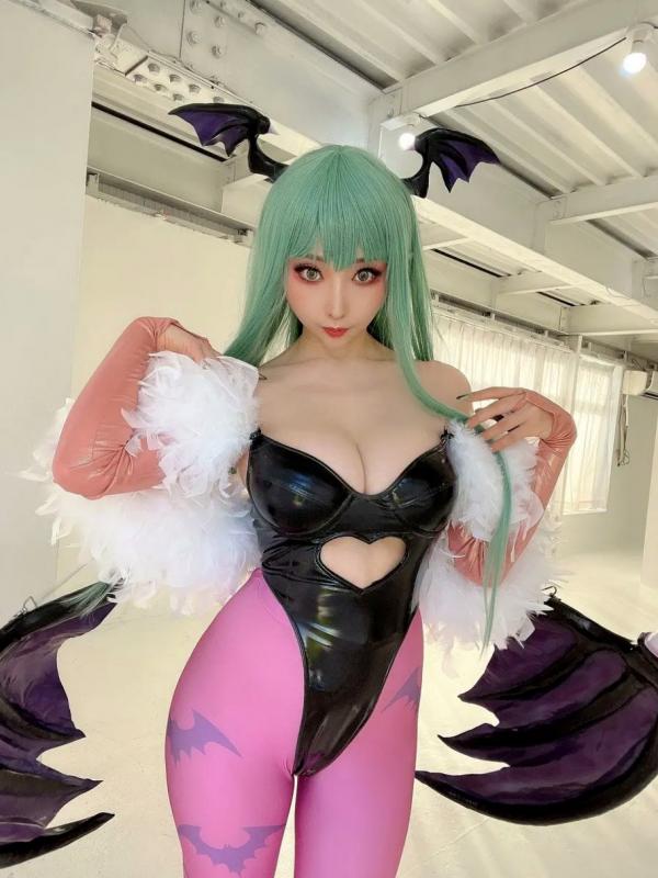    [Cosplay][KURUPIKA] Reku Momoiro 桃色れく - MORRIGAN AENSLAND第29张图片