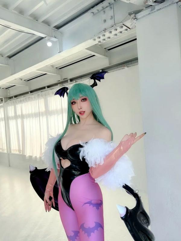    [Cosplay][KURUPIKA] Reku Momoiro 桃色れく - MORRIGAN AENSLAND第36张图片