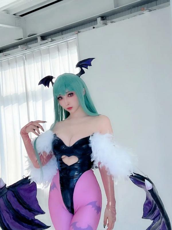    [Cosplay][KURUPIKA] Reku Momoiro 桃色れく - MORRIGAN AENSLAND第42张图片