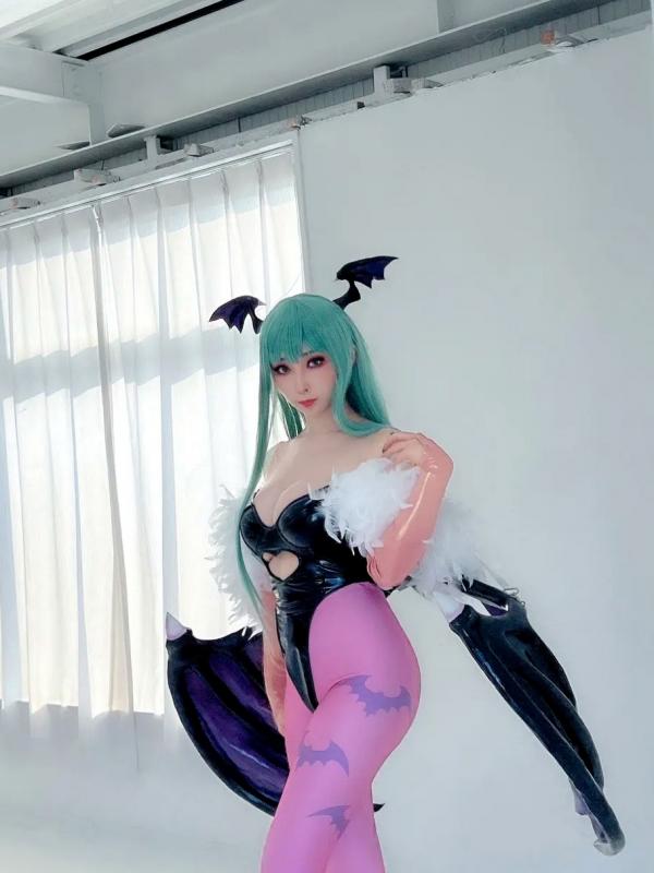    [Cosplay][KURUPIKA] Reku Momoiro 桃色れく - MORRIGAN AENSLAND第43张图片