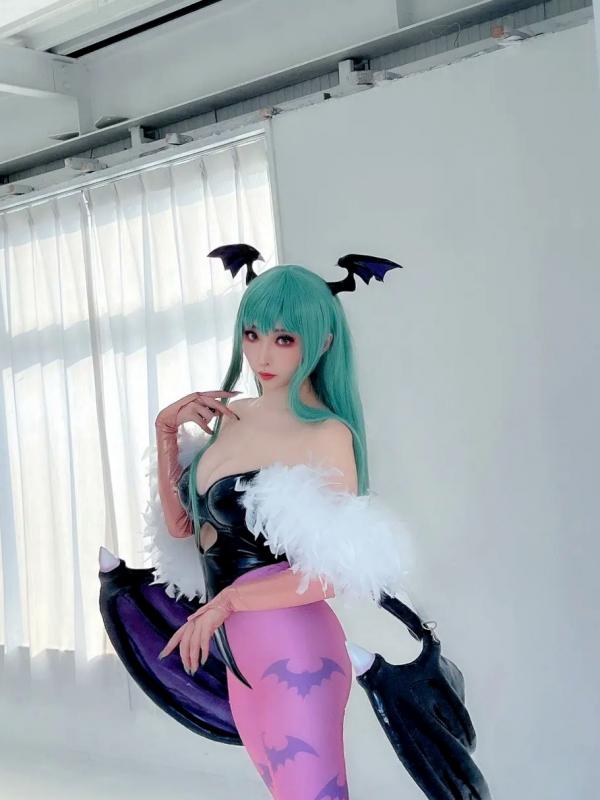    [Cosplay][KURUPIKA] Reku Momoiro 桃色れく - MORRIGAN AENSLAND第44张图片
