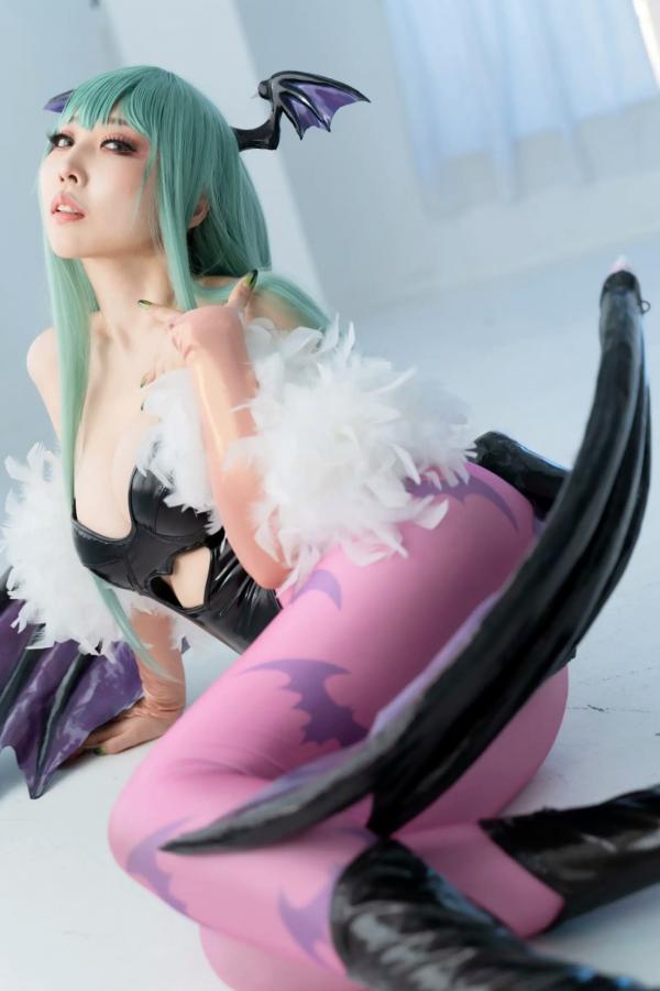    [Cosplay][KURUPIKA] Reku Momoiro 桃色れく - MORRIGAN AENSLAND第59张图片