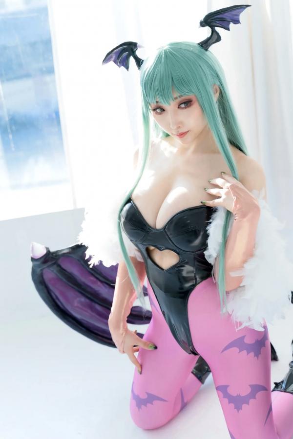    [Cosplay][KURUPIKA] Reku Momoiro 桃色れく - MORRIGAN AENSLAND第61张图片