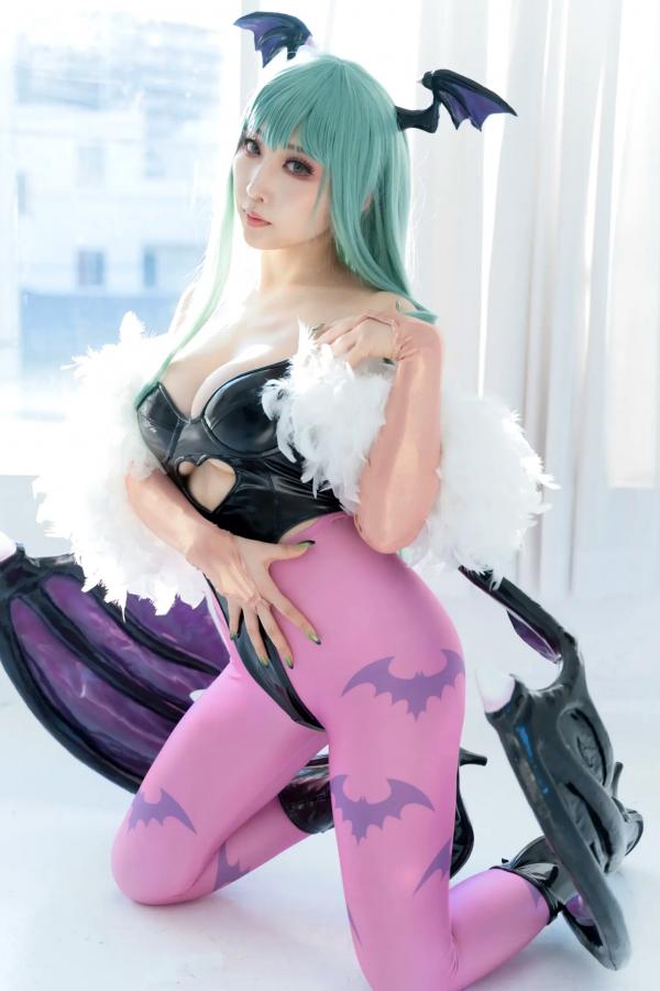    [Cosplay][KURUPIKA] Reku Momoiro 桃色れく - MORRIGAN AENSLAND第66张图片