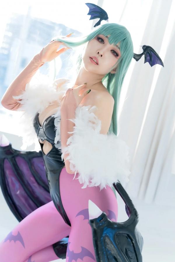    [Cosplay][KURUPIKA] Reku Momoiro 桃色れく - MORRIGAN AENSLAND第70张图片