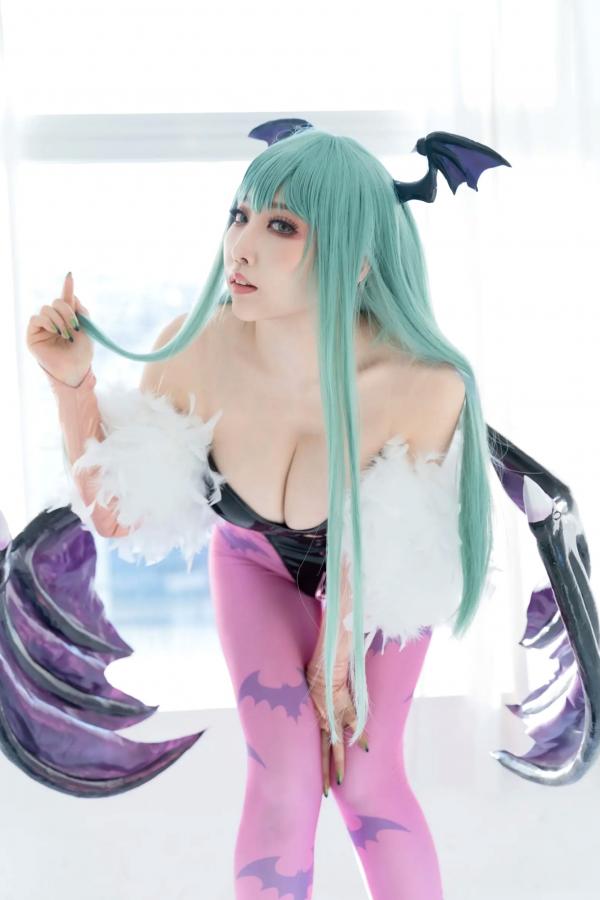    [Cosplay][KURUPIKA] Reku Momoiro 桃色れく - MORRIGAN AENSLAND第73张图片
