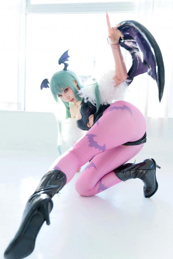    [Cosplay][KURUPIKA] Reku Momoiro 桃色れく - MORRIGAN AENSLAND第76张图片