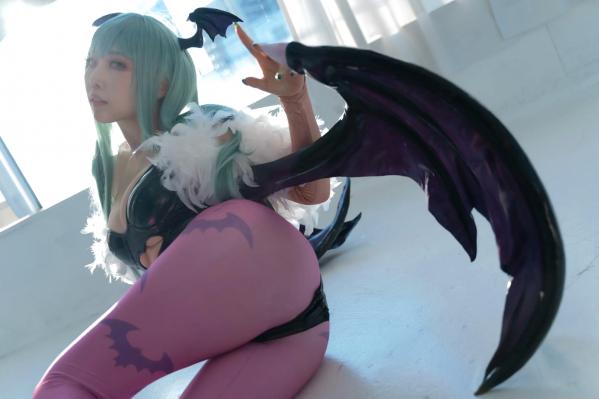    [Cosplay][KURUPIKA] Reku Momoiro 桃色れく - MORRIGAN AENSLAND第78张图片