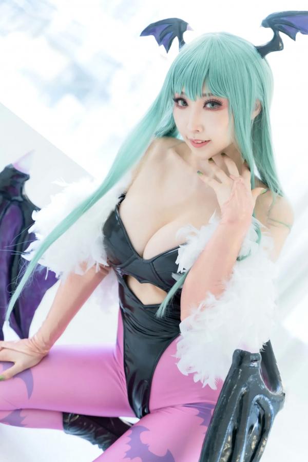    [Cosplay][KURUPIKA] Reku Momoiro 桃色れく - MORRIGAN AENSLAND第86张图片