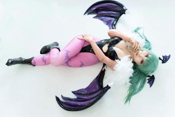    [Cosplay][KURUPIKA] Reku Momoiro 桃色れく - MORRIGAN AENSLAND第102张图片