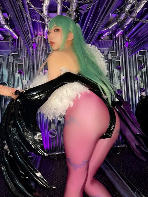    [Cosplay][KURUPIKA] Reku Momoiro 桃色れく - MORRIGAN AENSLAND第110张图片