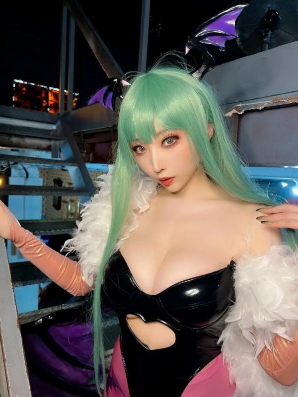    [Cosplay][KURUPIKA] Reku Momoiro 桃色れく - MORRIGAN AENSLAND第111张图片