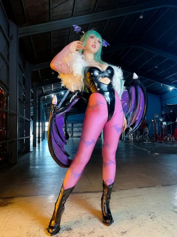    [Cosplay][KURUPIKA] Reku Momoiro 桃色れく - MORRIGAN AENSLAND第115张图片