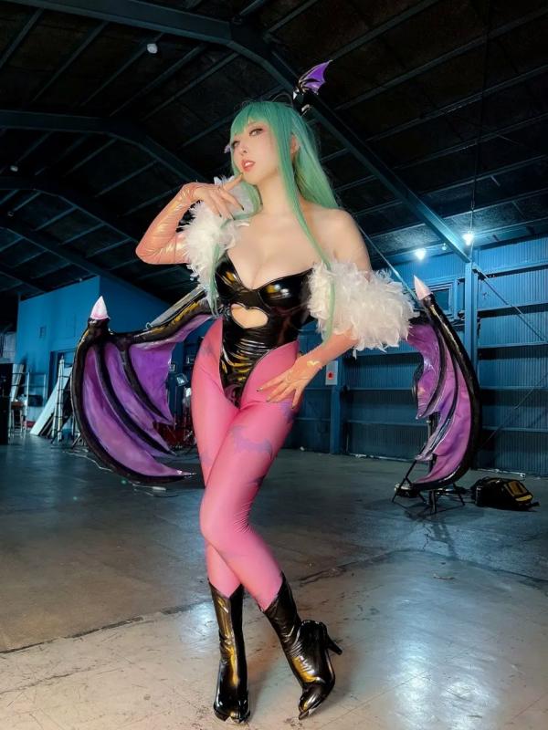    [Cosplay][KURUPIKA] Reku Momoiro 桃色れく - MORRIGAN AENSLAND第117张图片