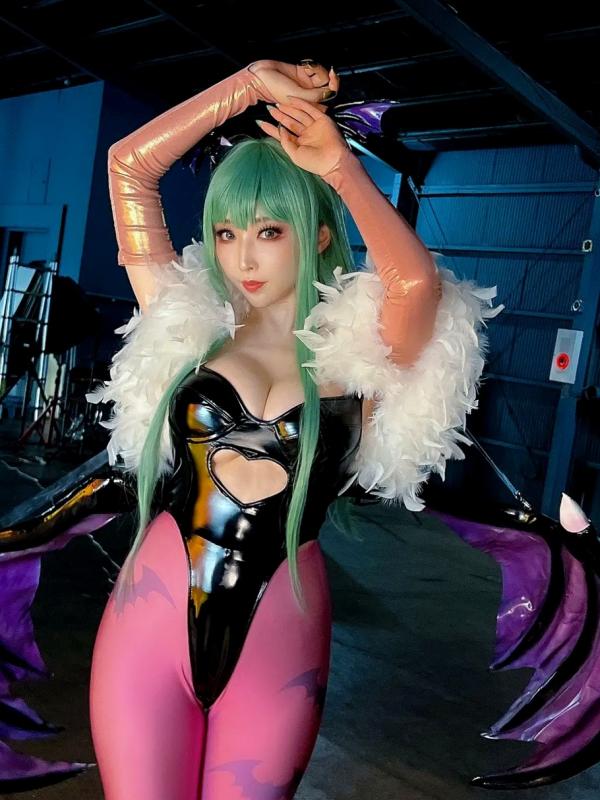    [Cosplay][KURUPIKA] Reku Momoiro 桃色れく - MORRIGAN AENSLAND第118张图片