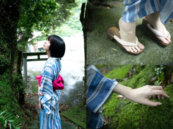    月埜ヒスイ - 昴揚とメランコリー 日系家居清新性感比基尼私房写真第3张图片