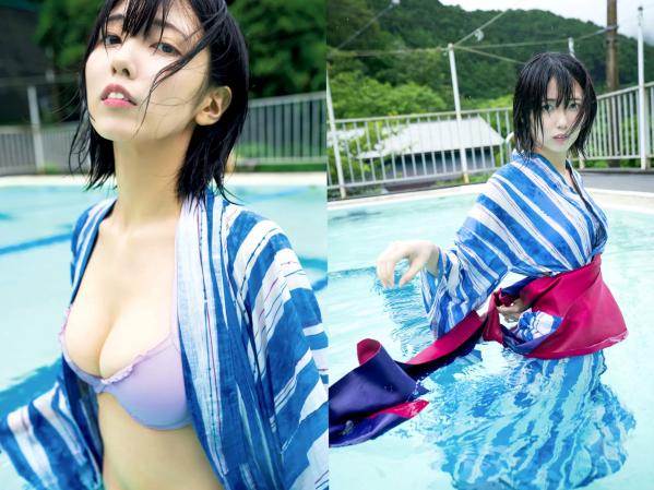    月埜ヒスイ - 昴揚とメランコリー 日系家居清新性感比基尼私房写真第15张图片
