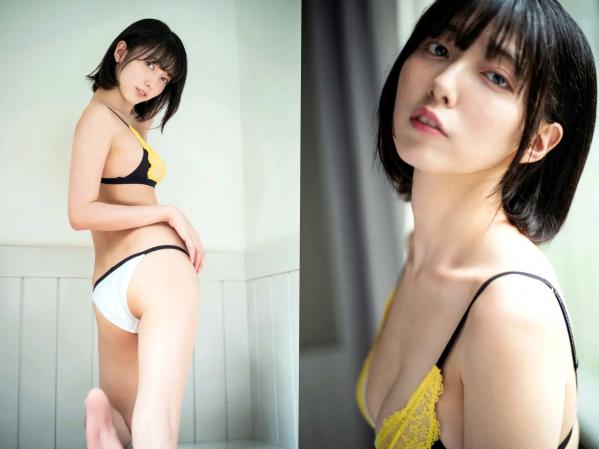   月埜ヒスイ - 昴揚とメランコリー 日系家居清新性感比基尼私房写真第29张图片