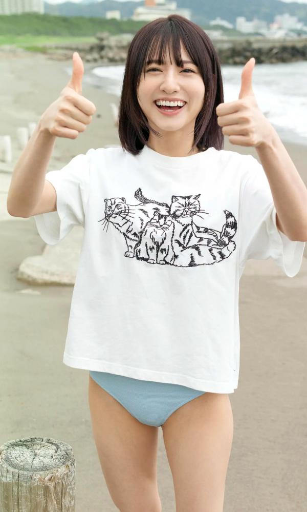    林田真尋 - いつもなんどでも 海边沙滩比基尼清新性感写真第9张图片