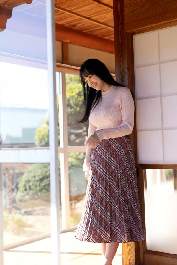    奥村梨穂 - 日本极品女神紧身皮衣诱惑与清纯私房内衣摄影高清套图 Vol.2第54张图片