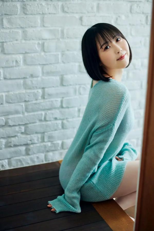    夜道雪《ぎゅーってしよ》：短发女神居家私房照，粉色内衣勾勒玲珑身段，演绎纯欲治愈风格第80张图片