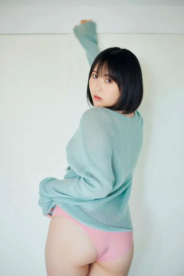    夜道雪《ぎゅーってしよ》：短发女神居家私房照，粉色内衣勾勒玲珑身段，演绎纯欲治愈风格第82张图片