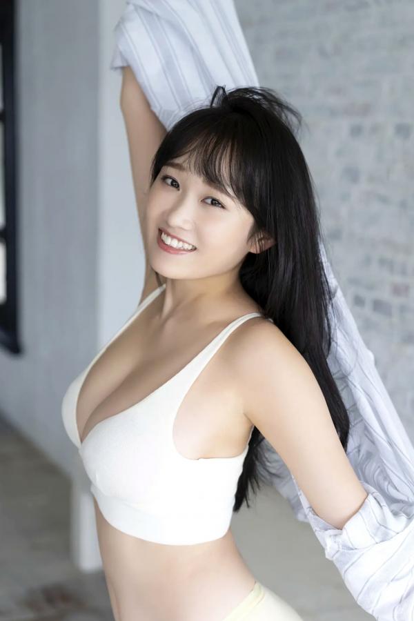    奥村梨穂 - 奇跡の神乳 vol.1 日系清新户外比基尼活力写真第31张图片