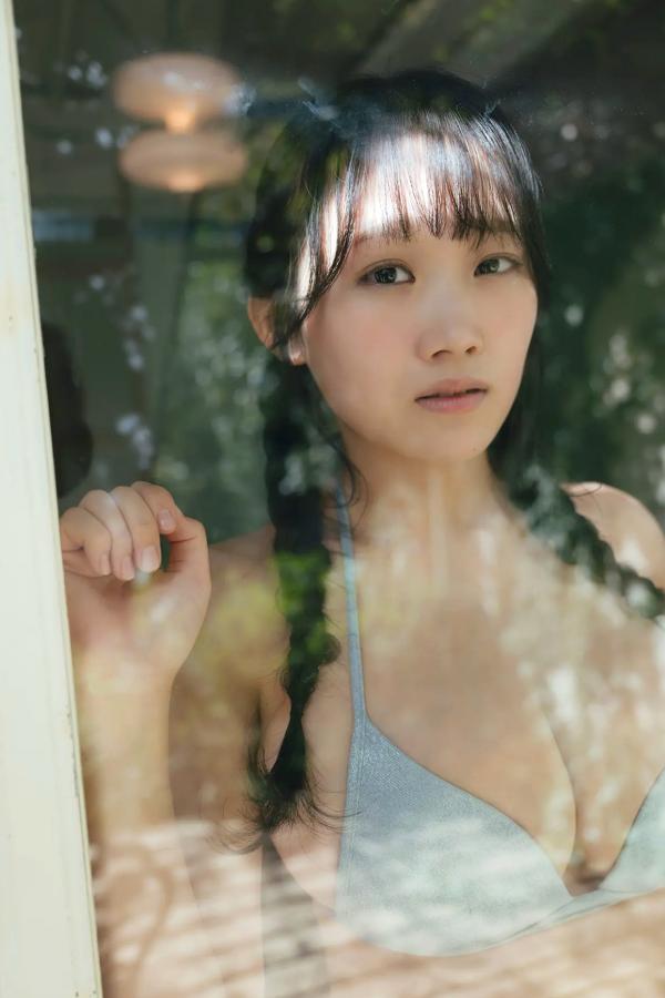    奥村梨穂 - Iの衝撃：浴室湿身诱惑与居家私房写真，童颜巨乳演绎日系极致性感第23张图片