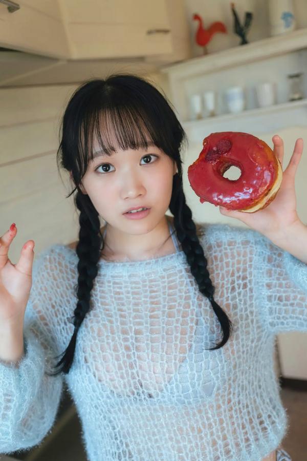    奥村梨穂 - Iの衝撃：浴室湿身诱惑与居家私房写真，童颜巨乳演绎日系极致性感第34张图片