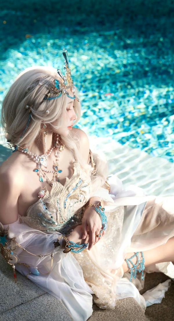    走路摇zly - 林泽清瑶 梦幻花仙子精灵cosplay，绝美欧式城堡写真，仙气十足第8张图片