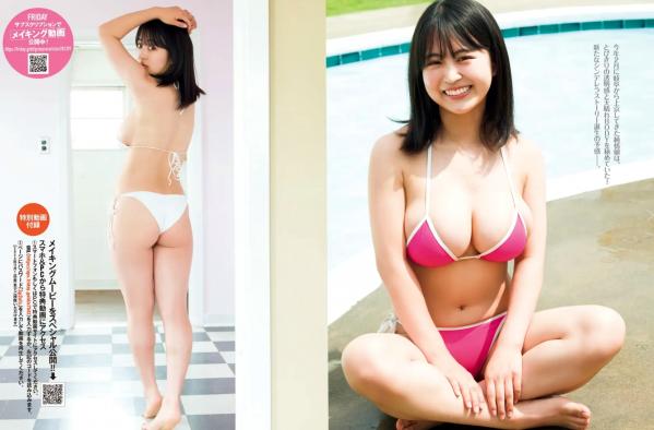    福井梨痢華 - 純情ヒロイン，清纯美少女比基尼写真，童颜巨乳极致性感诱惑第2张图片